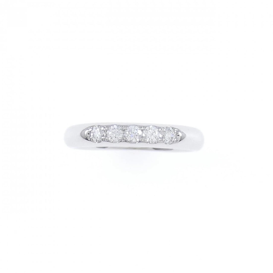 MIKIMOTO DIAMOND RING: Mikimoto Diamond Ring Brand: MIKIMOTO Type/Style: Mikimoto Ring Material: Platinum950, Main Stone Natural Color: SILVER Size: US3 3/4 Accessories: None Accessories Notice: When purchasing pre-owned