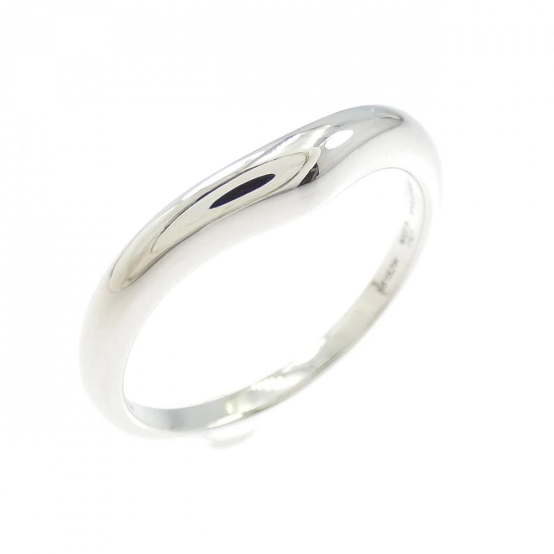 BVLGARI WEDDING RING: Bvlgari Wedding Ring Brand: BVLGARI Type/Style: Bulgari Ring Material: Platinum950, Color: SILVER Size: US4 1/2 Accessories: None Accessories Notice: When purchasing pre-owned goods, please refer to