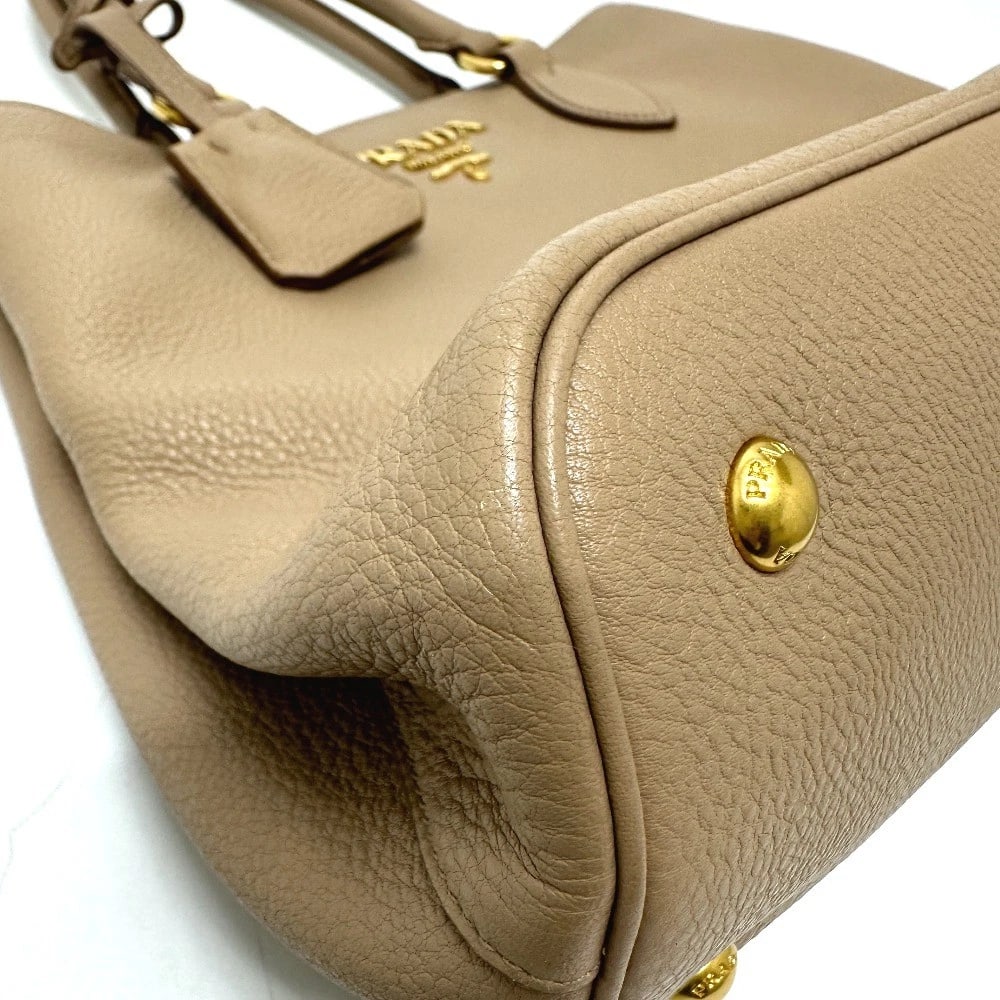 PRADA LOGO 2WAY HAND BAG - 4