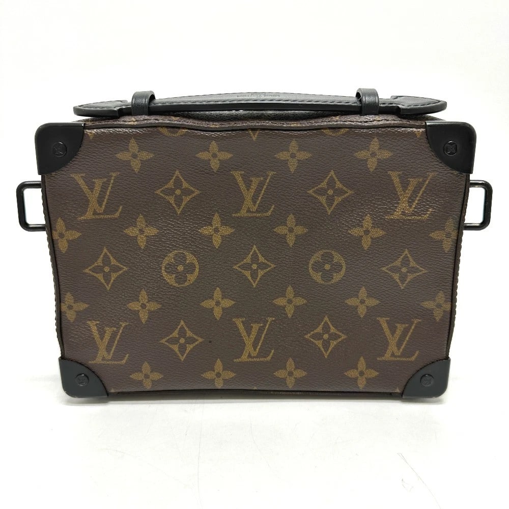 LOUIS VUITTON MONOGRAMMACASSAR HANDLE SOFT TRUNK BAG - 2
