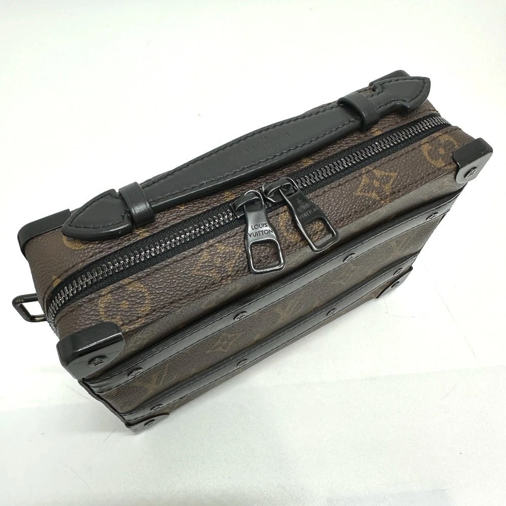 LOUIS VUITTON MONOGRAMMACASSAR HANDLE SOFT TRUNK BAG - 6