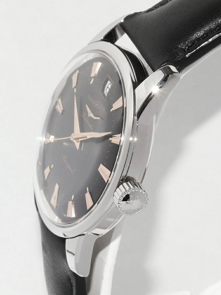 LONGINES WATCH CONQUEST HERITAGE AUTOMATIC DATE BLACK - 2