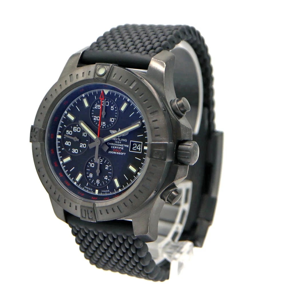 BREITLING WATCH CHRONO AUTOMATIC BLACK - 2
