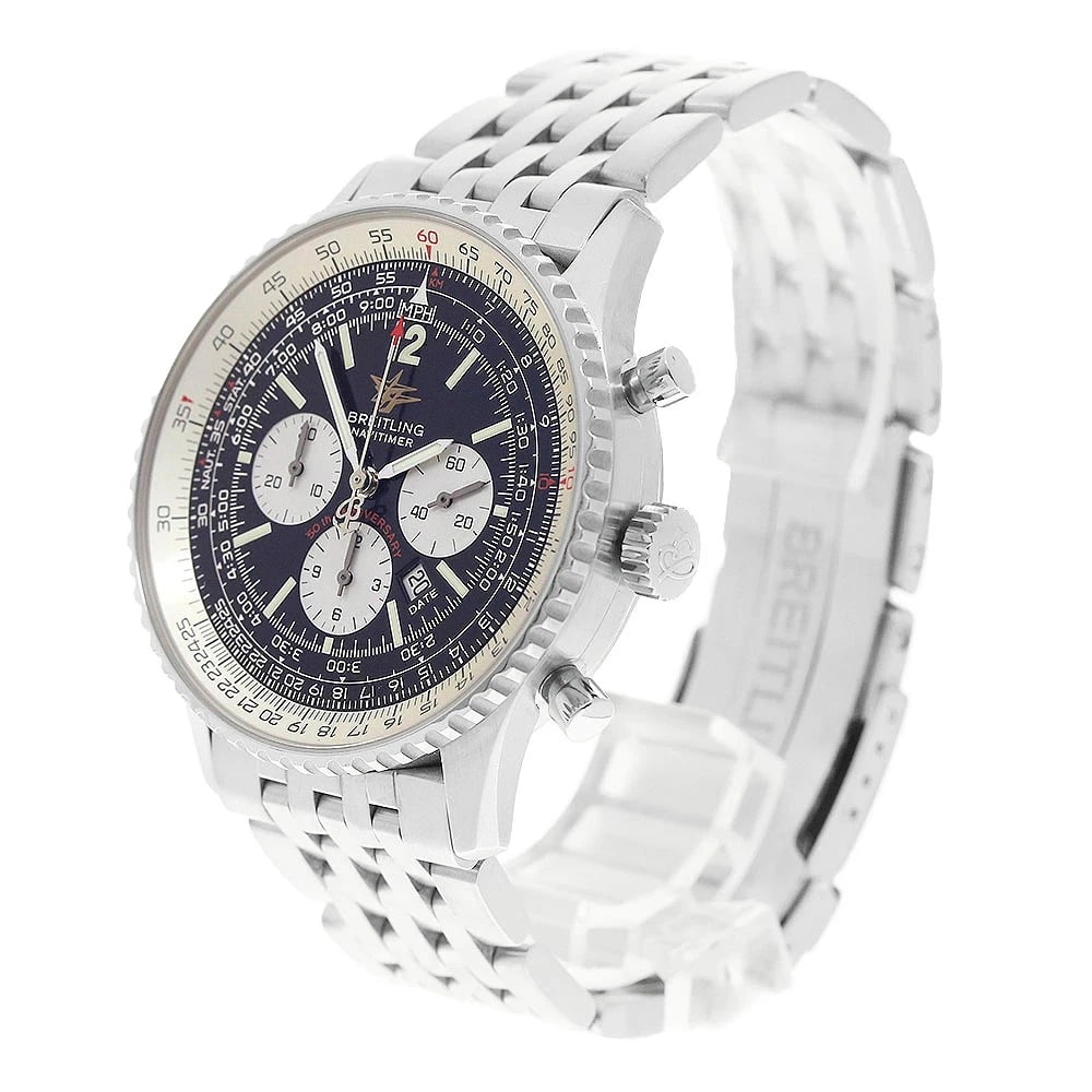 BREITLING WATCH NAVITIMER CHRONOGRAPH BLACK - 2