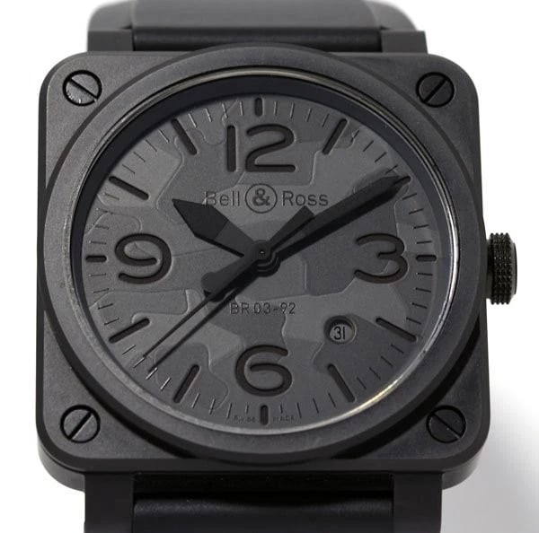 BELL&ROSS WATCH BLACK CERAMIC AUTOMATIC (1 of 3)