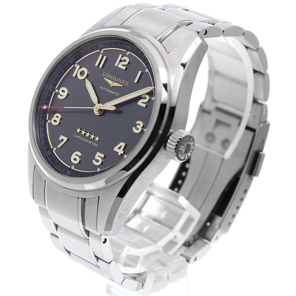 LONGINES WATCH CHRONOMETER AUTOMATIC BLACK - 2