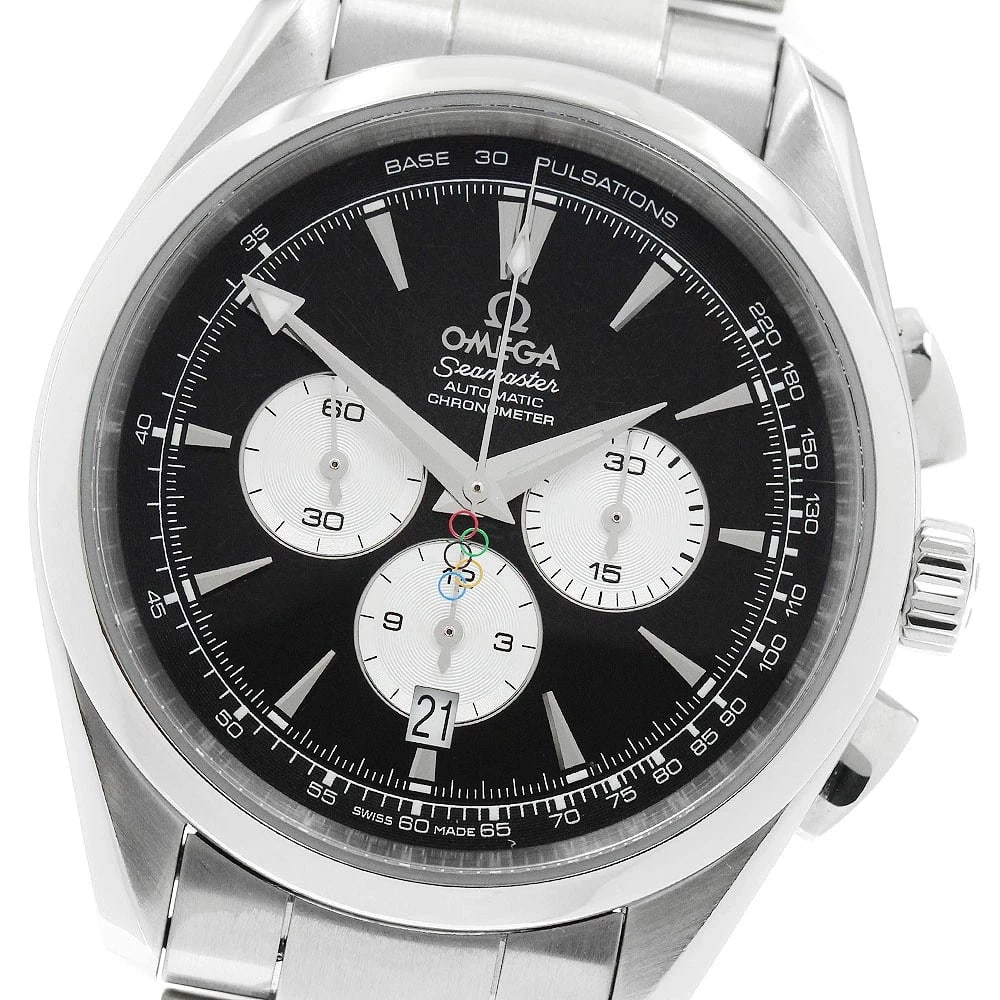 OMEGA WATCH SEAMASTER DATE CHRONOGRAPH: OMEGA WATCH SEAMASTER DATE CHRONOGRAPH Brand: OMEGA Type/Style: Wristwatch Material: SS Color: Dial Color NONE Size: Case size: 42mm Wrist size: Approx. 19cm Accessories: None Accessories Notice: