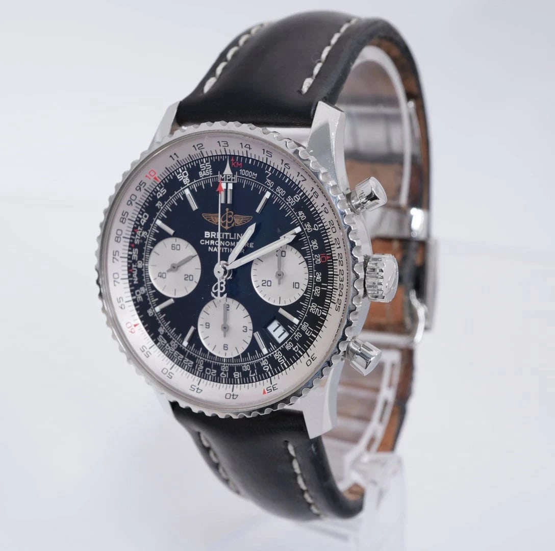 BREITLING WATCH NAVITIMER CHRONOGRAPH DATE BLACK - 2