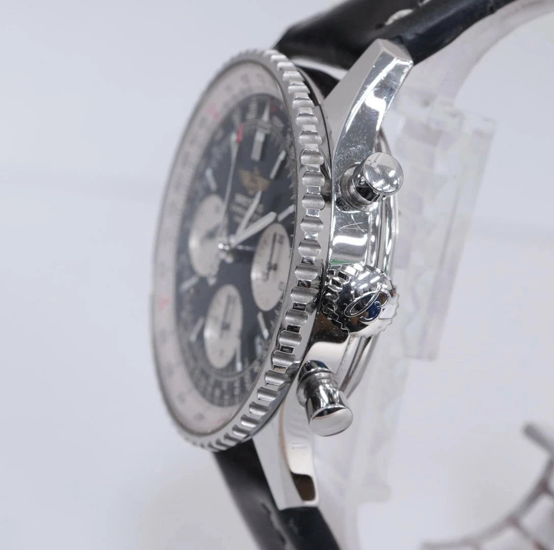 BREITLING WATCH NAVITIMER CHRONOGRAPH DATE BLACK - 3