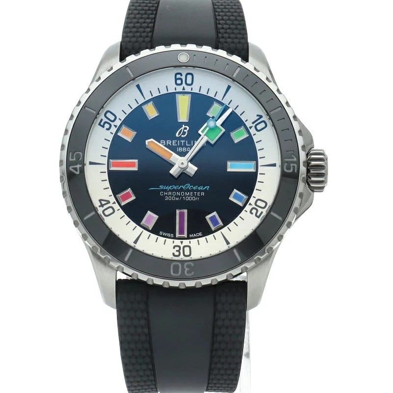 BREITLING WATCH SUPEROCEAN AUTOMATIC BLACK - 2