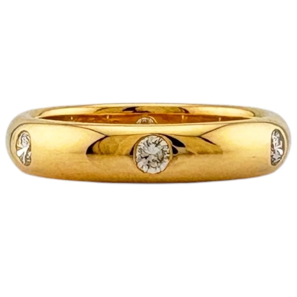 CARTIER STELLA RING 18K YELLOW GOLD DIAMOND: Cartier Stella Ring 18K Yellow Gold Diamond Brand: Cartier Type/Style: Ring Material: 18K Yellow Gold, Main Stone Natural Color: Yellow Gold Size: US 5 Accessories: None Accessories Notice