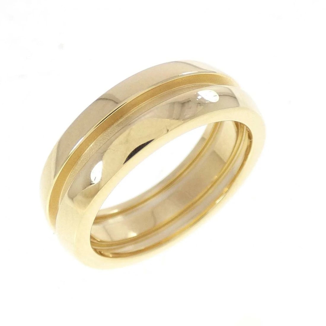 TIFFANY ATLAS RING 750 YELLOW GOLD: Tiffany Atlas Ring 750 Yellow Gold Brand: Tiffany & Co. Type/Style: Ring Material: 750 Yellow Gold, Color: Yellow Gold Size: US 5 Accessories: None Accessories Notice: When purchasing pre-