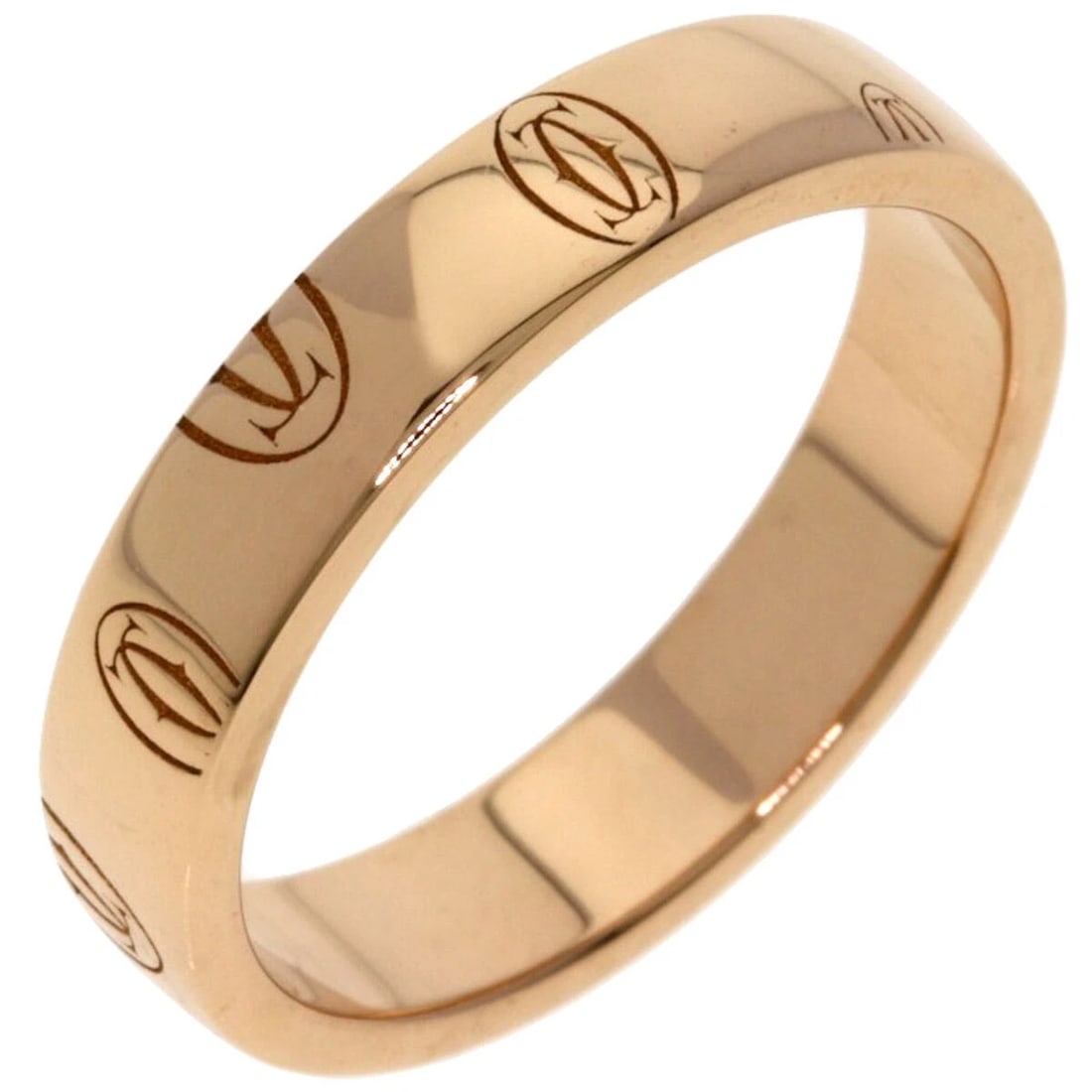 CARTIER HAPPY BIRTHDAY RING 18K PINK GOLD: Cartier Happy Birthday Ring 18K Pink Gold Brand: Cartier Type/Style: Ring Material: 18K Pink Gold, Color: Pink Gold Size: US 5.5 Accessories: None Accessories Notice: When purchasing pre-o