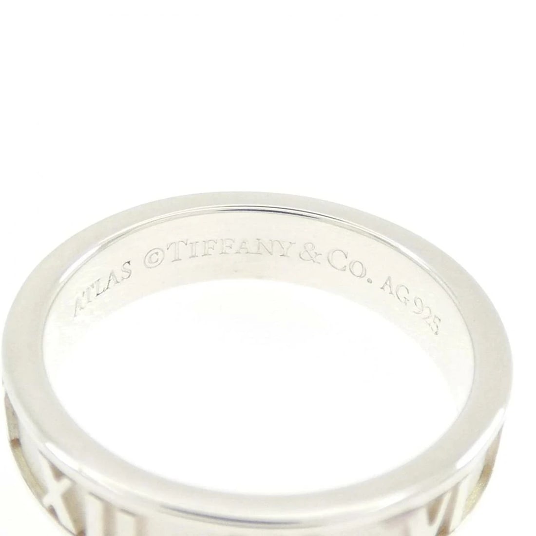 TIFFANY ATLAS SILVER RING - 4