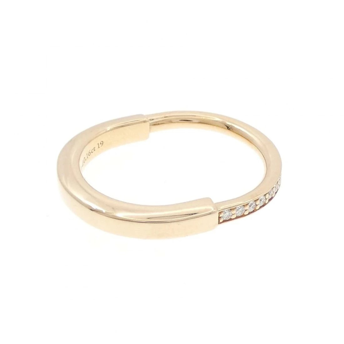 TIFFANY LOCK DIAMOND RING - 3