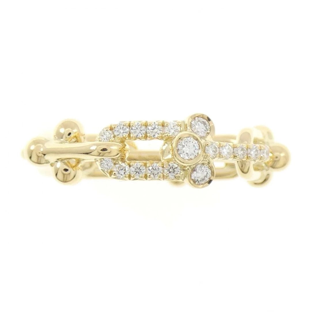 TIFFANY HARDWARE SMALL LINK RING - 2