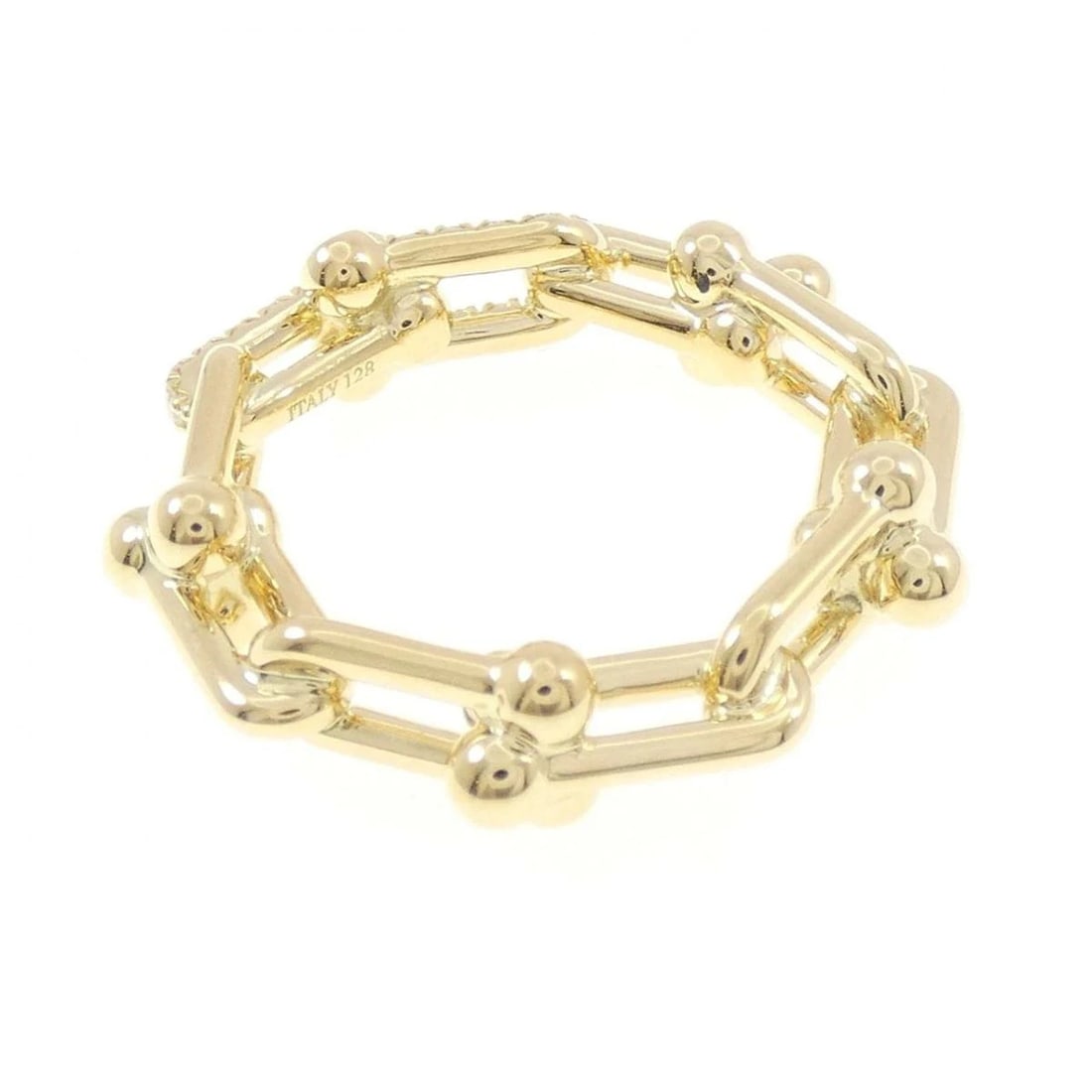 TIFFANY HARDWARE SMALL LINK RING - 3