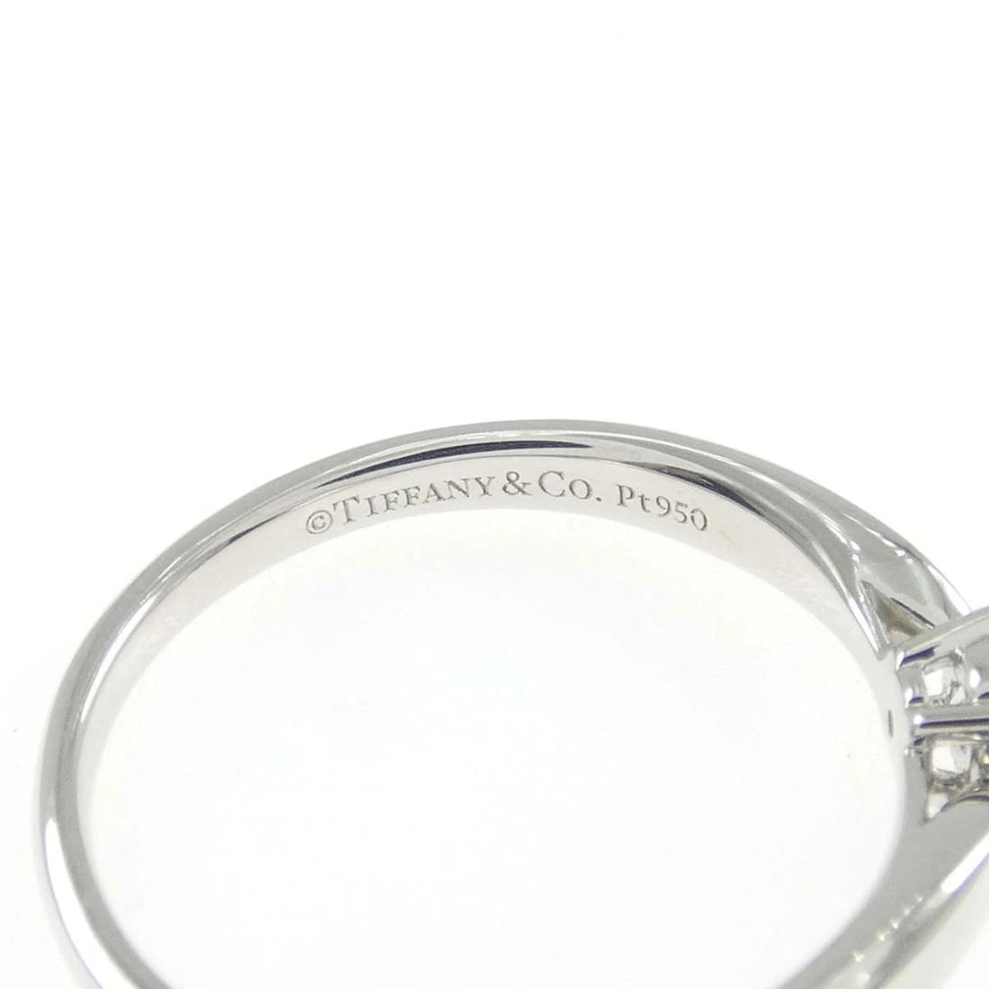 TIFFANY HARMONY PLATINUM RING - 4
