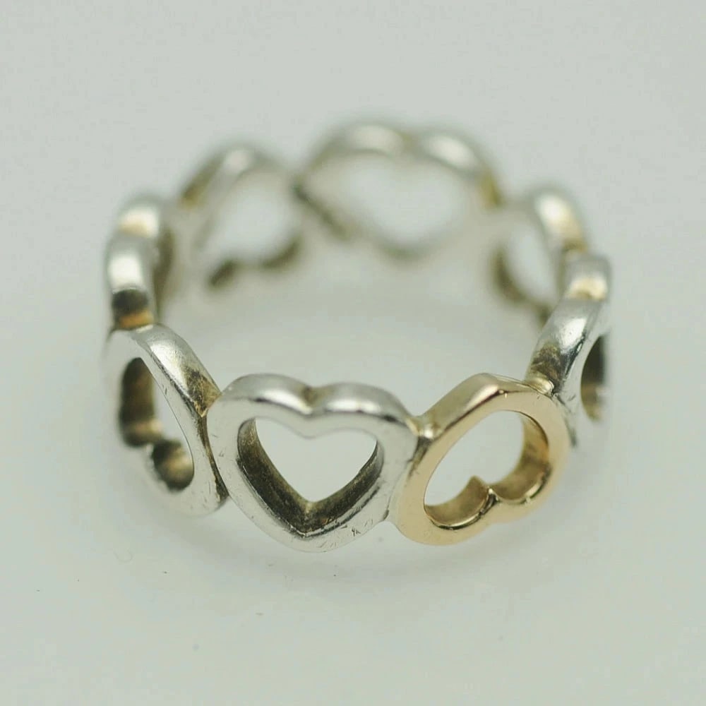 TIFFANY SENTIMENTAL HEART RING SILVER - 3