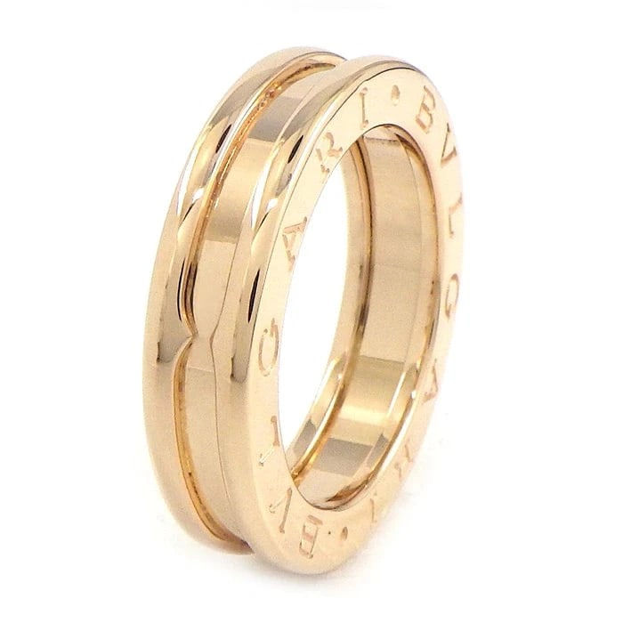 BVLGARI B.ZERO1 RING XS MODEL BAND STERLING SILVER: Bvlgari B.zero1 Ring XS Model Band Sterling Silver Brand: Bvlgari Type/Style: Ring Material: 18K Pink Gold, Color: PG Size: US 4 Accessories: None Accessories Notice: When purchasing pre-owned goods,