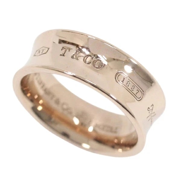 TIFFANY RUBEDO METAL RING PINK GOLD: Tiffany Rubedo Metal Ring Pink Gold Brand: Tiffany & Co. Type/Style: Ring Material: Platinum 950, Main Stone sath sath hi kr lo Color: Size: US 6.5 Accessories: None Accessories Notice: When