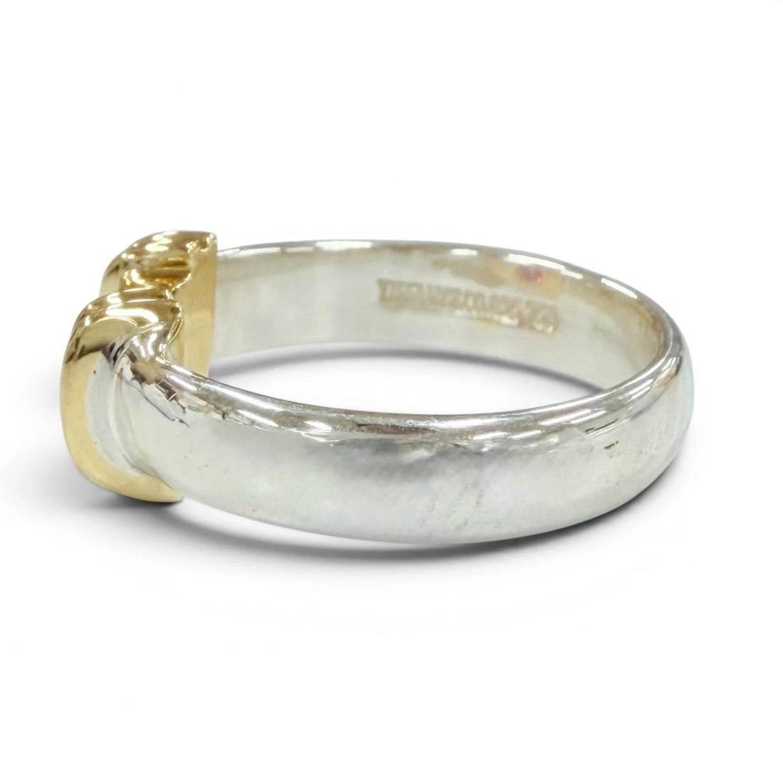 TIFFANY & CO. RUBY STACKING BAND RING - 2