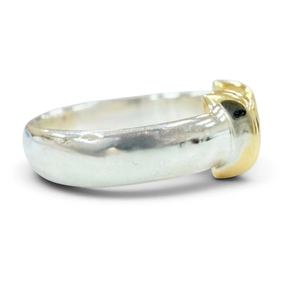 TIFFANY & CO. RUBY STACKING BAND RING - 4