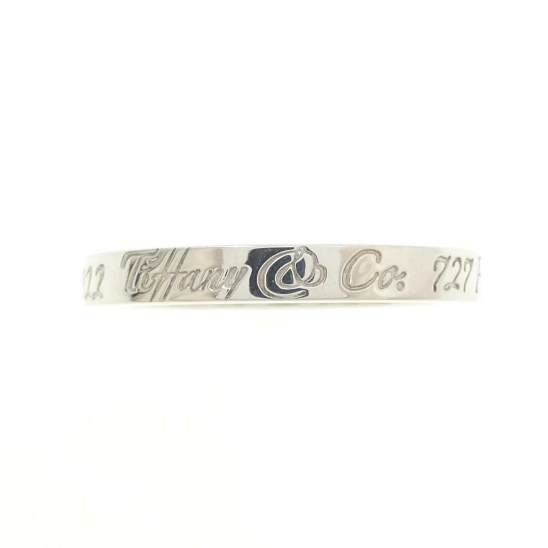TIFFANY NOTES NARROW RING 925 SILVER - 2