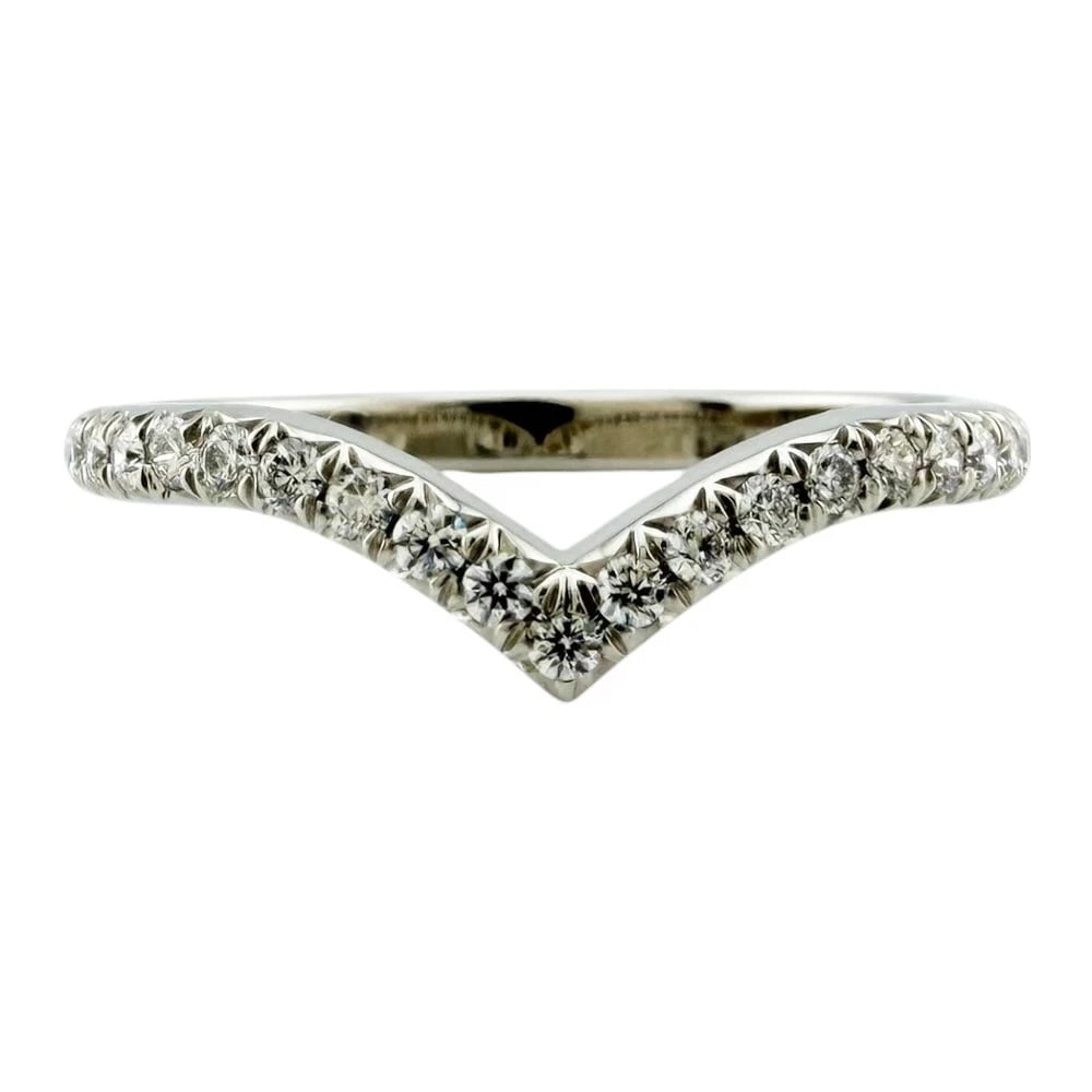 TIFFANY SOLESTE V DIAMOND RING PLATINUM - 2