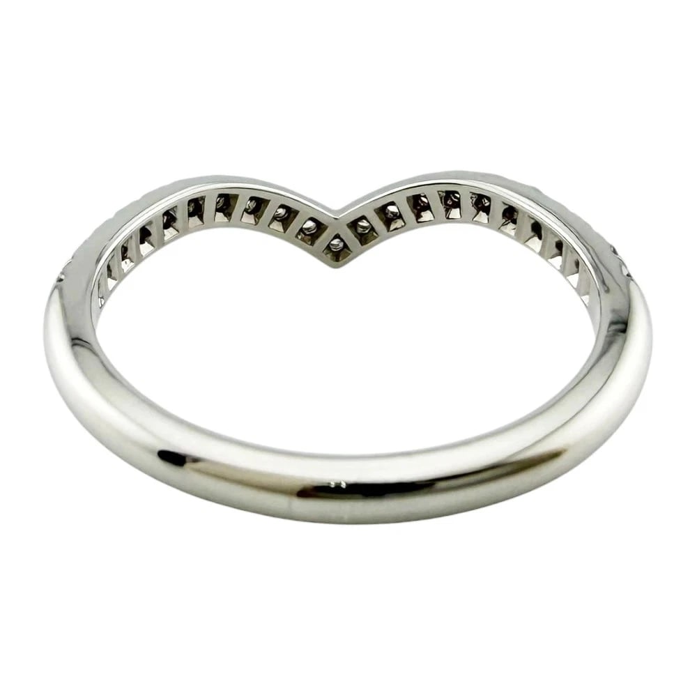 TIFFANY SOLESTE V DIAMOND RING PLATINUM - 4