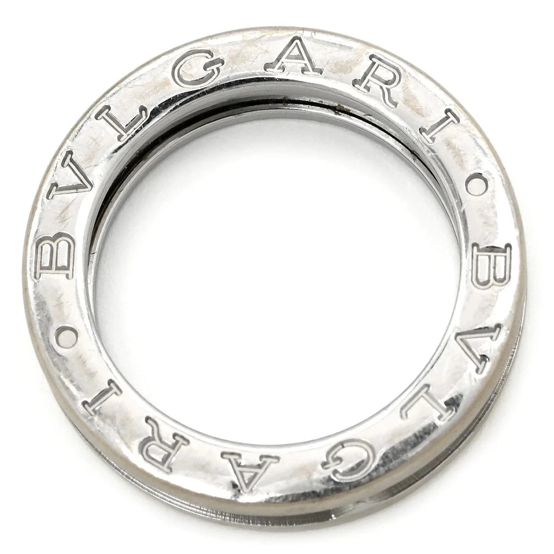 BVLGARI B.ZERO1 RING 18K WHITE GOLD: Bvlgari B.zero1 Ring 18K White Gold Brand: Bvlgari Type/Style: Ring Material: 18K White Gold, Main Stone Natural Color: WG Size: US 5 Accessories: None Accessories Notice: When purchasing pre-owned