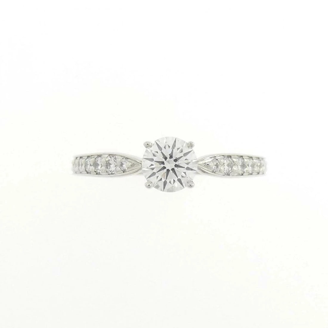 TIFFANY HARMONY PLATINUM DIAMOND RING - 2