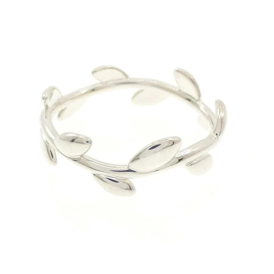 TIFFANY OLIVE LEAF RING 925 SILVER - 2