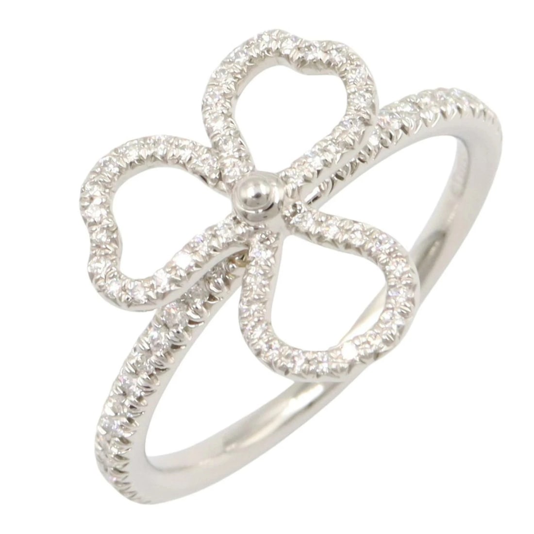 TIFFANY & CO. PAPER FLOWER DIAMOND RING PT950 PLATINUM: Tiffany & Co. Paper Flower Diamond Ring Pt950 Platinum Brand: Tiffany & Co. Type/Style: Ring Material: PT 950, Main Stone Natural Color: Size: US 5 Accessories: None Accessories Notice: Wh