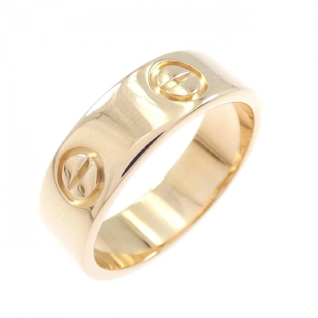 CARTIER LOVE RING 18K PINK GOLD BAND: Cartier Love Ring 18K Pink Gold Band Brand: Cartier Type/Style: Ring Material: 18K Pink Gold, Color: PG Size: US 6 Accessories: None Accessories Notice: When purchasing pre-owned goods, pl