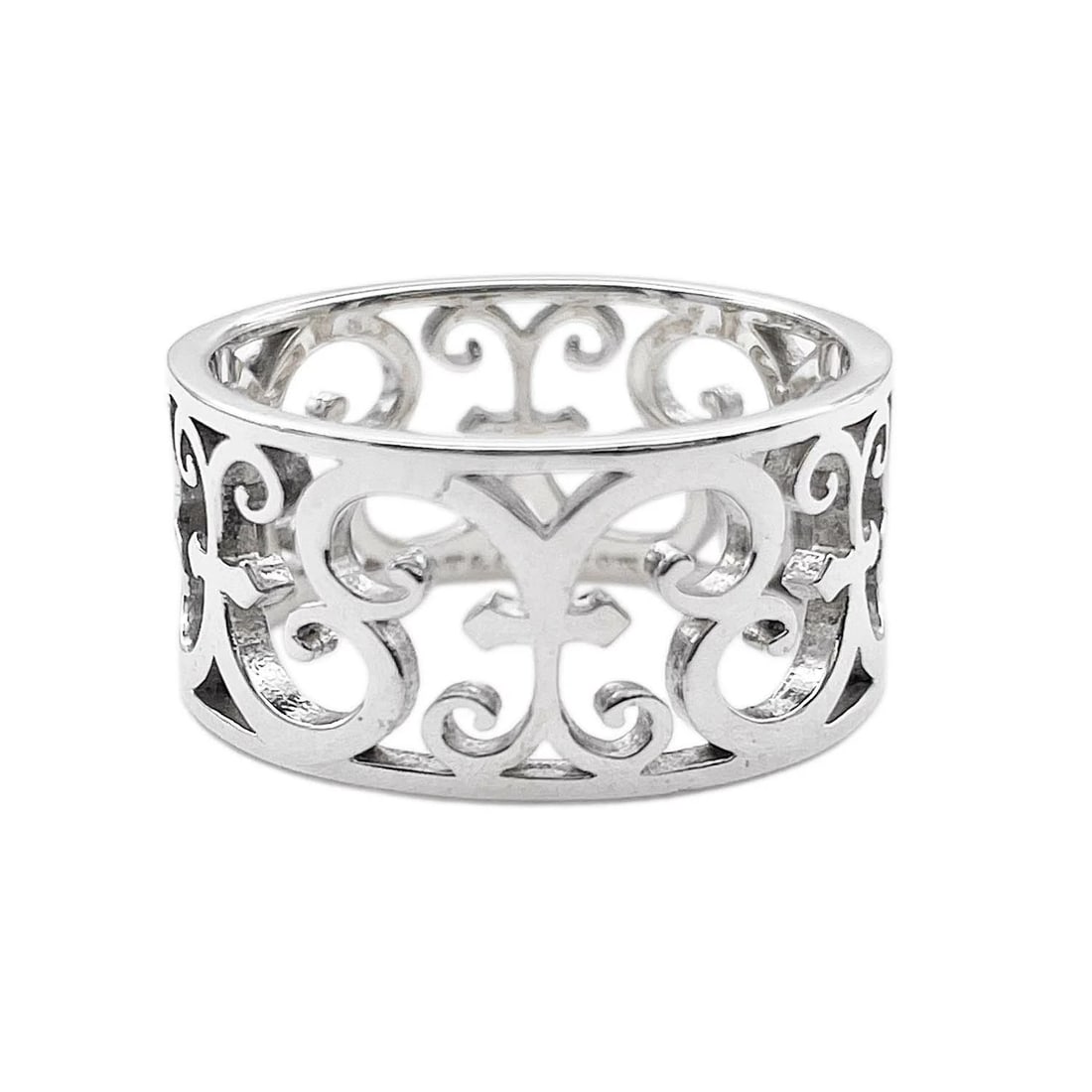 TIFFANY & CO. ENCHANTMENT RING SILVER 925 FLORAL: Tiffany & Co. Enchantment Ring Silver 925 Floral Brand: Tiffany & Co. Type/Style: Ring Material: Sterling Silver (SV925), Color: SV Size: US 7 Accessories: None Accessories Notice: When purchasing