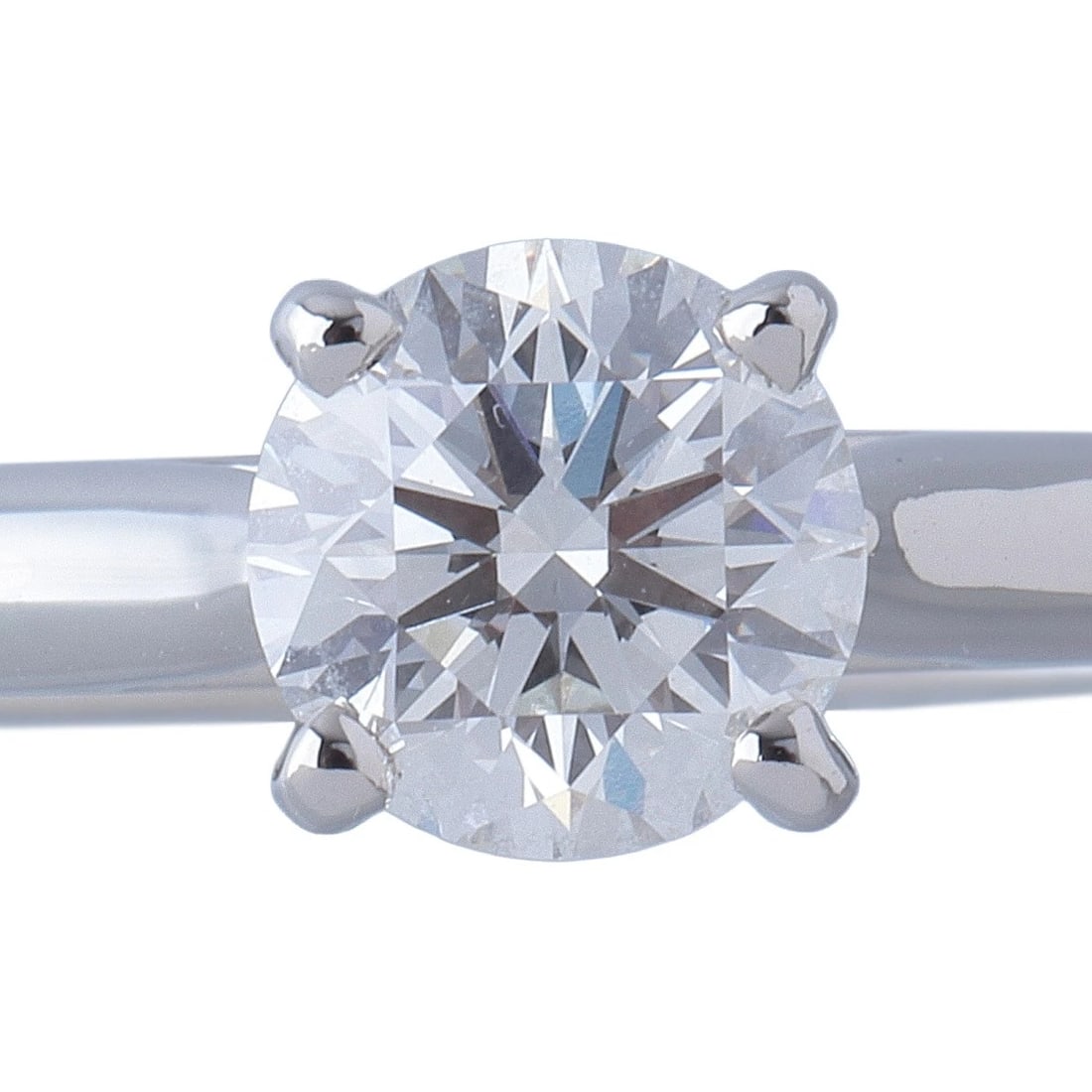 CARTIER SOLITAIRE RING PLATINUM DIAMOND - 2