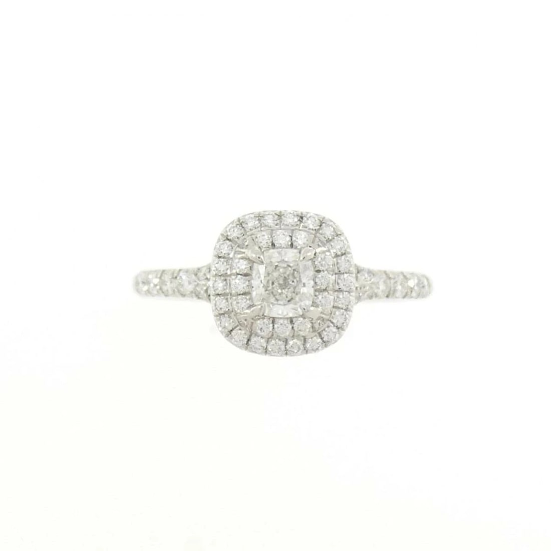 TIFFANY SOLESTE PLATINUM RING - 2