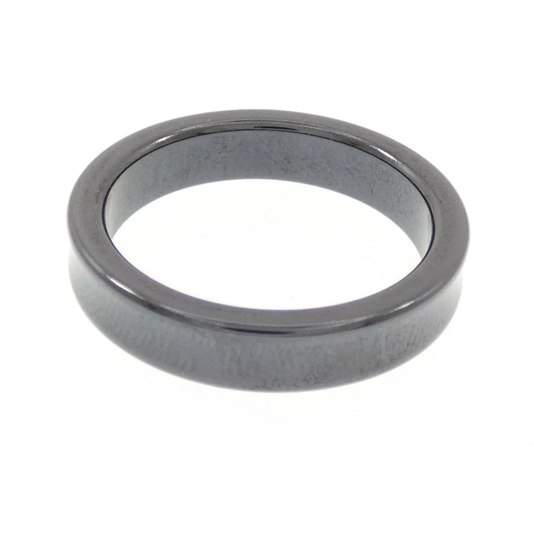 TIFFANY NARROW TITANIUM RING CLEANED POLISHED - 3