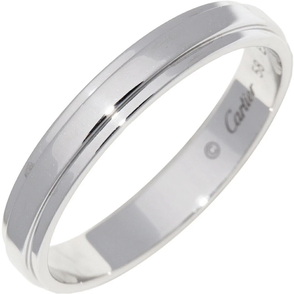 CARTIER DAMOUR WEDDING RING PT950: Cartier Damour Wedding Ring Pt950 Brand: Cartier Type/Style: Ring Material: Pt950 Platinum, Color: Size: US 8.5 Accessories: None Accessories Notice: When purchasing pre-owned goods, please refer to