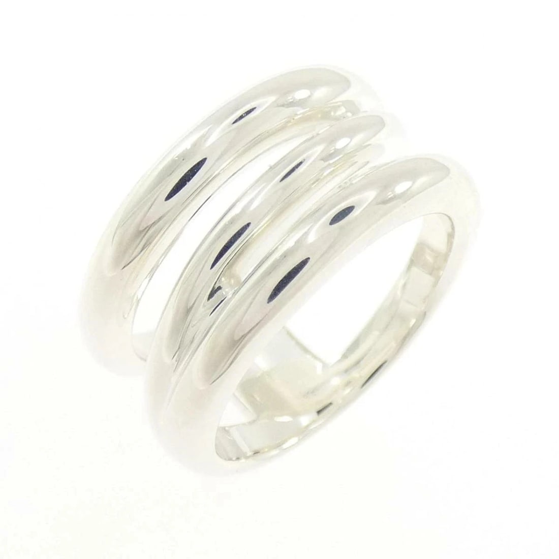 TIFFANY OPEN DIAGONAL RING 925 SILVER: Tiffany Open Diagonal Ring 925 Silver Brand: Tiffany & Co. Type/Style: Ring Material: 925 Sterling Silver, Color: Silver Size: US 6 Accessories: None Accessories Notice: When purchasing pr