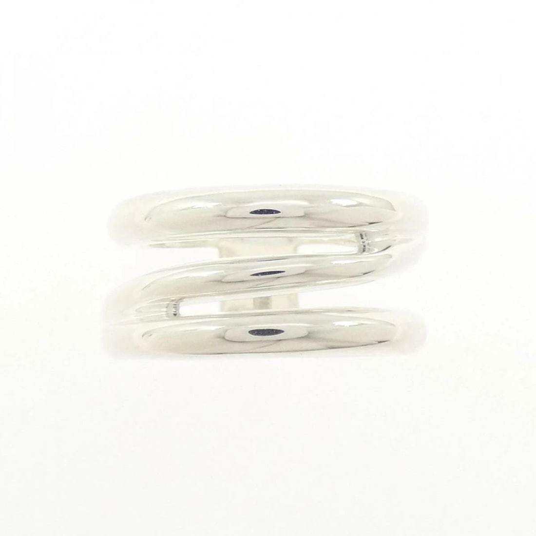 TIFFANY OPEN DIAGONAL RING 925 SILVER - 2