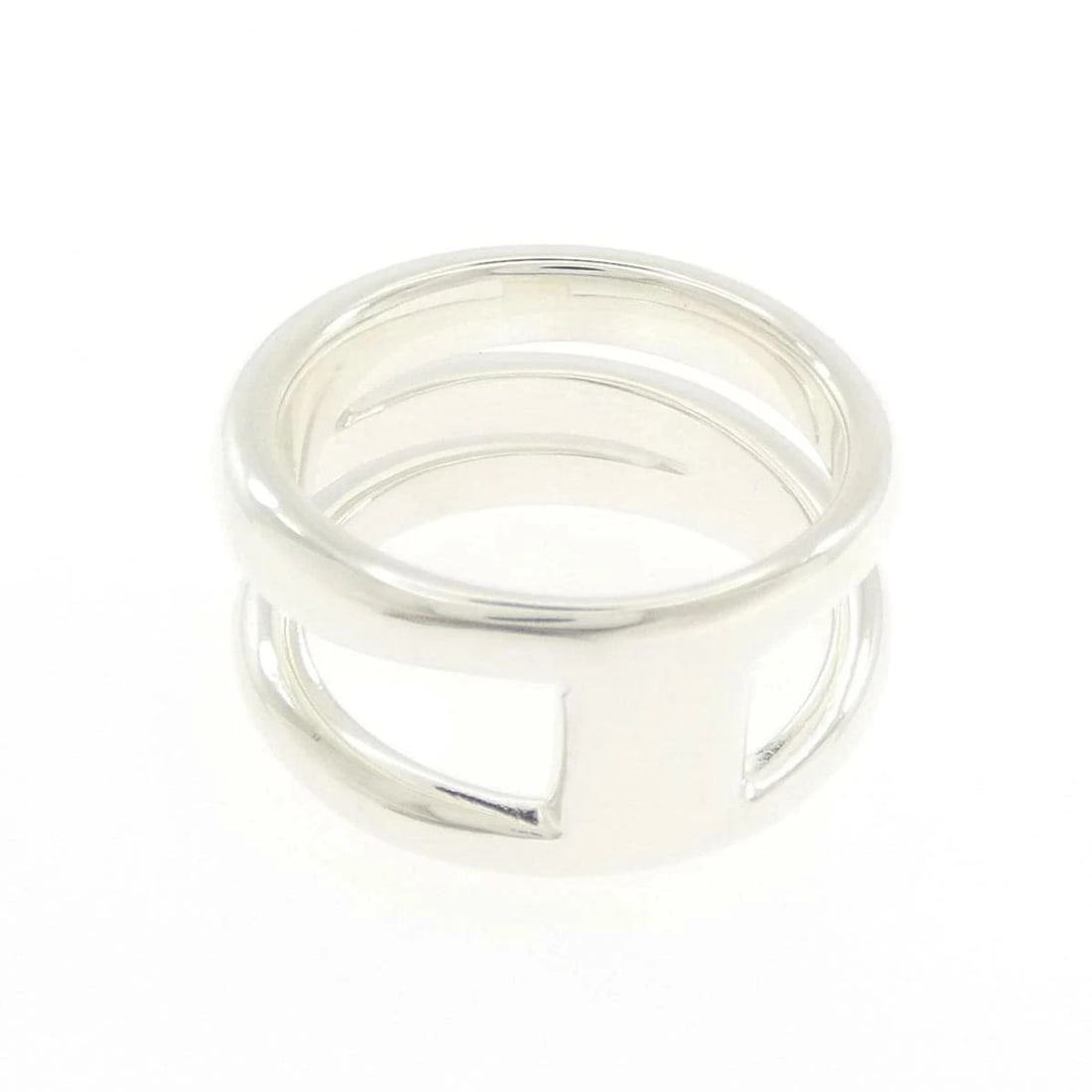 TIFFANY OPEN DIAGONAL RING 925 SILVER - 3