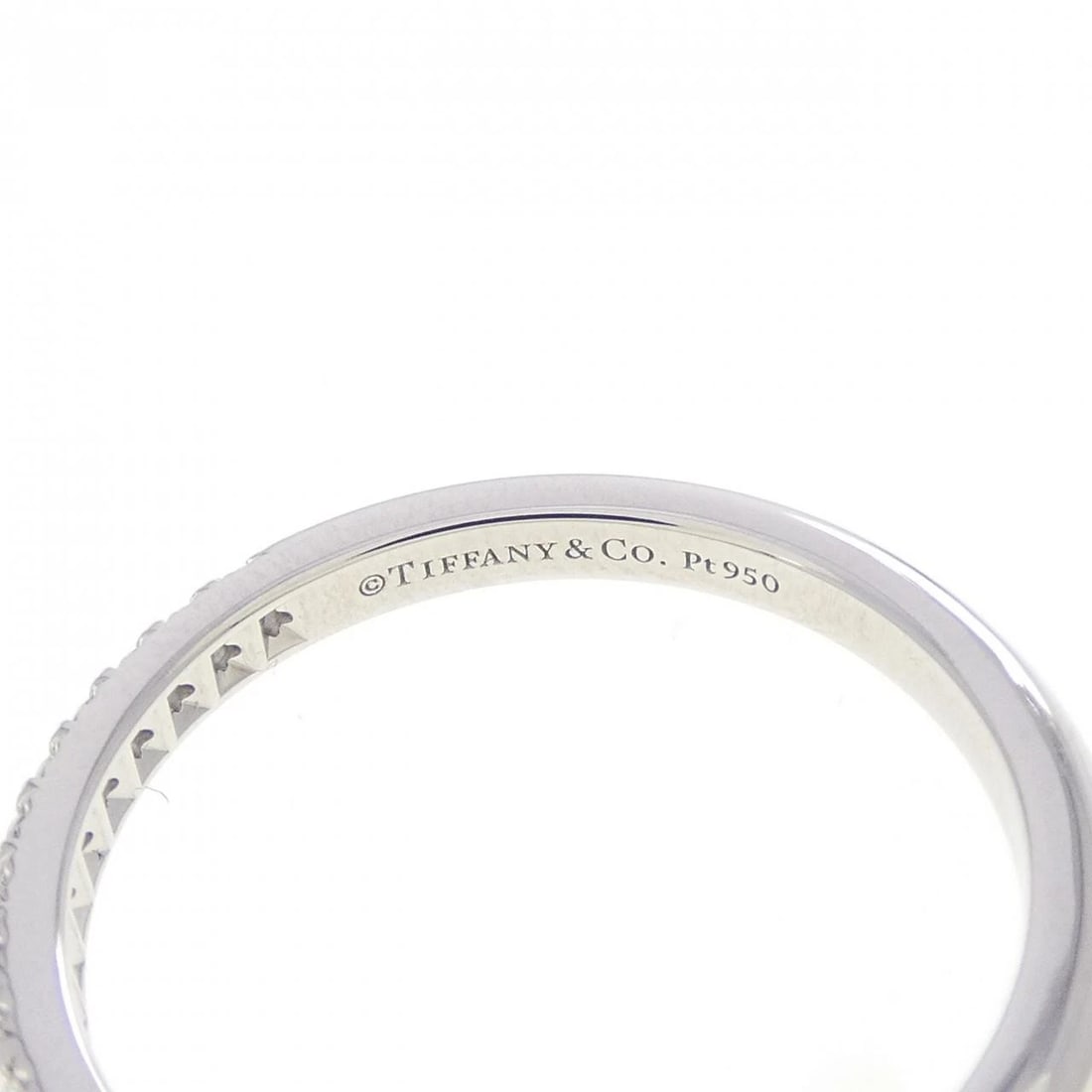 TIFFANY & CO. SOLESTE HALF CIRCLE RING - 3