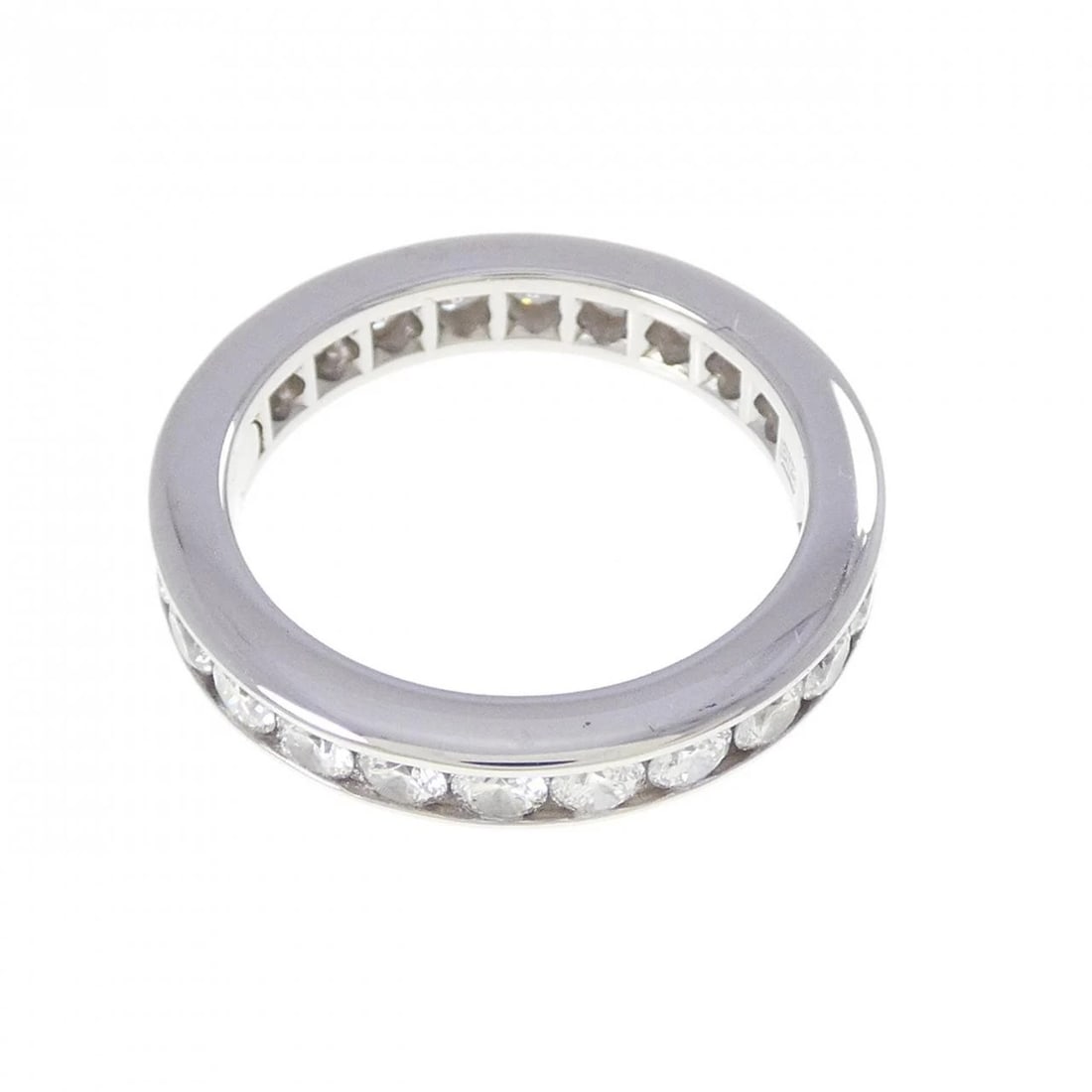 HARRY WINSTON ROUND CHANNEL SET RING - 2