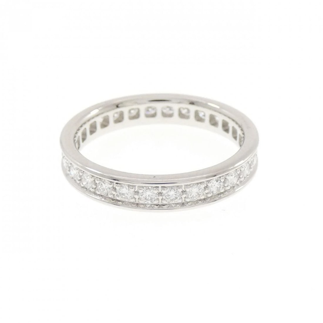 CARTIER WEDDING RING: Cartier Wedding Ring Brand: CARTIER Type/Style: Cartier Ring Material: 750 white gold, Main Stone Natural Color: WHITE GOLD Size: US4 1/2(48) Accessories: None Accessories Notice: When purchasing