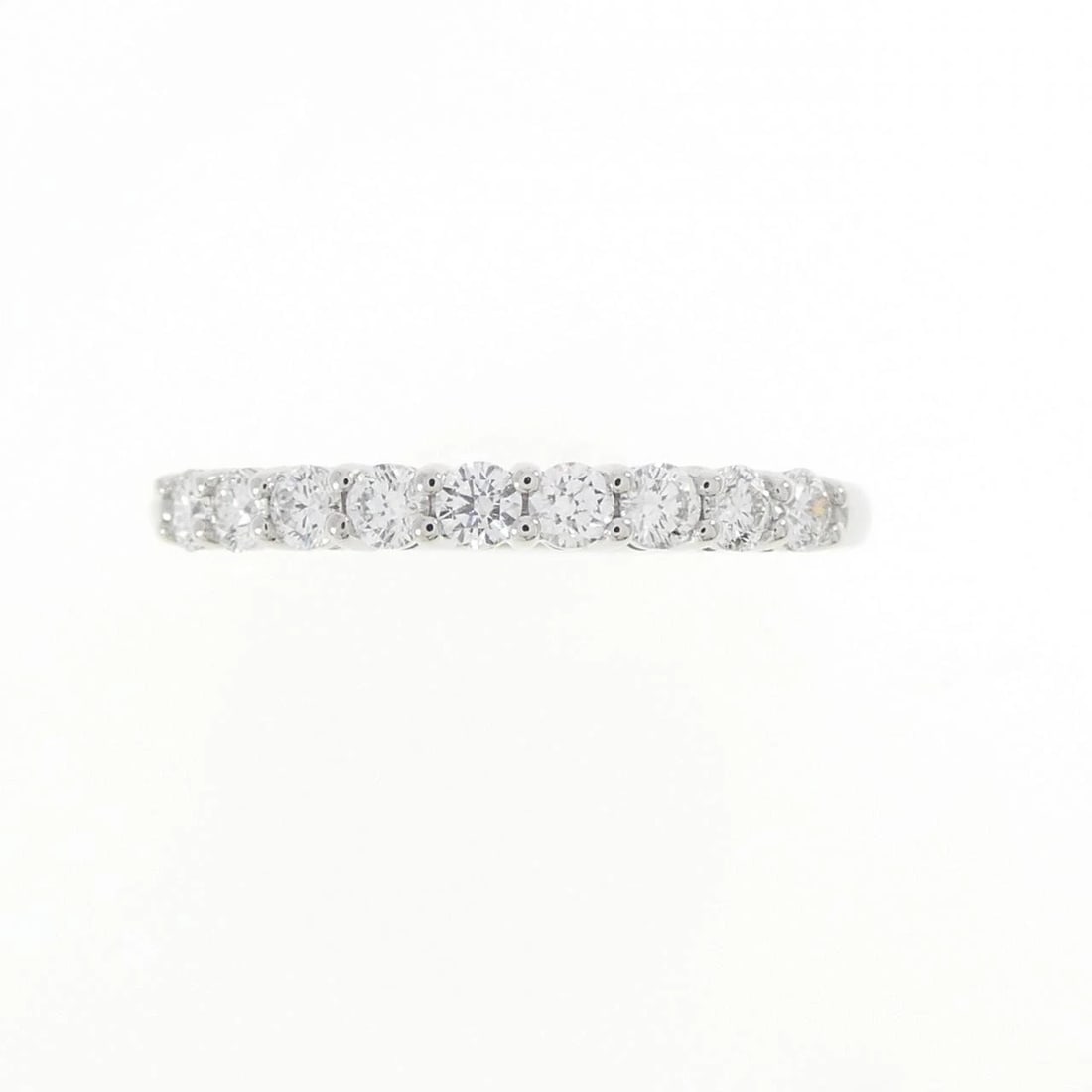 TIFFANY & CO. BAND RING: TIFFANY & Co. Band Ring Brand: TIFFANY&Co. Type/Style: TIFFANY & Co. Ring Material: Platinum950, Main Stone Natural Color: SILVER Size: US4 3/4 Accessories: None Accessories Notice: When p