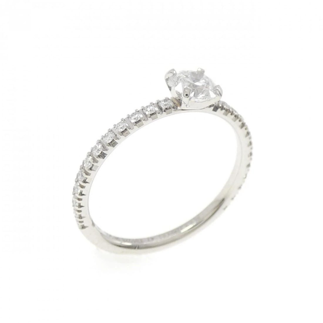 BOUCHERON DIAMOND RING: Boucheron Diamond Ring Brand: Boucheron Type/Style: Boucheron Ring Material: Platinum950, Main Stone Natural Color: SILVER Size: US4(47) Accessories: None Accessories Notice: When purchasi