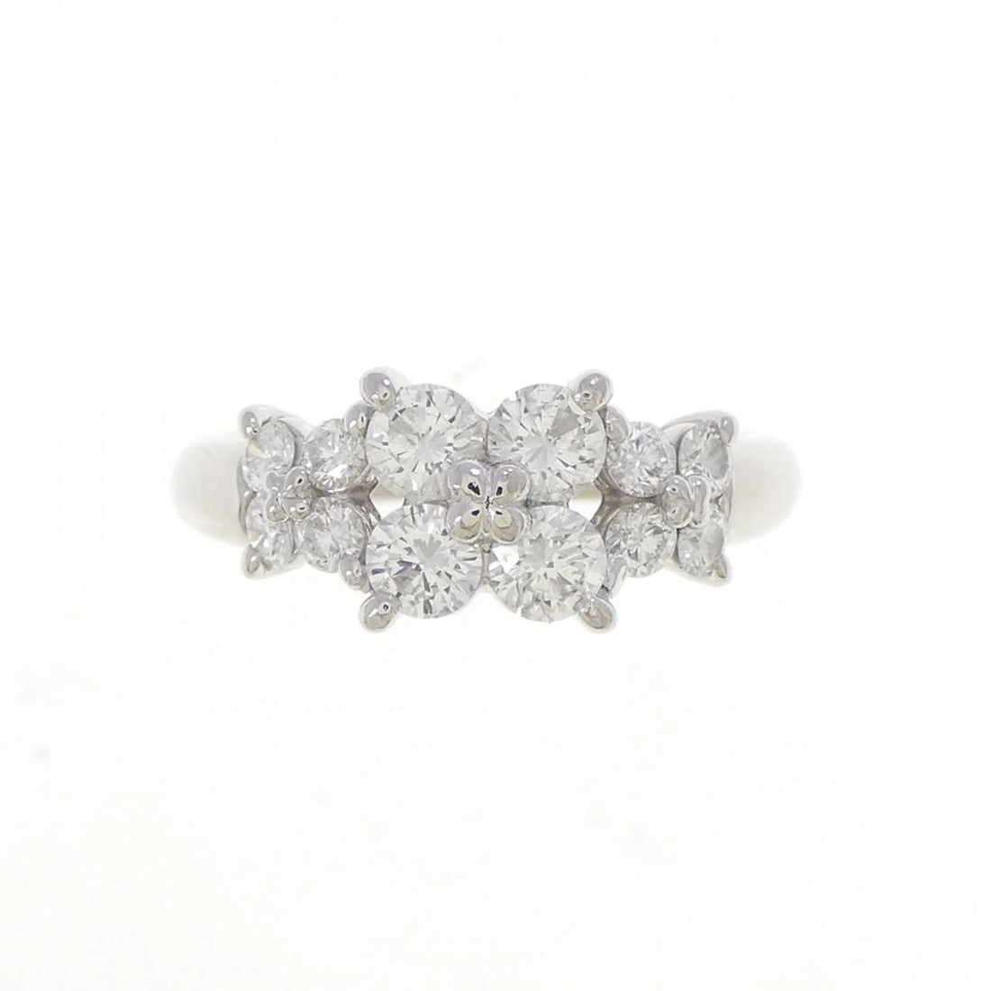 TASAKI DIAMOND RING: Tasaki Diamond Ring Brand: TASAKI Type/Style: Tasaki Ring Material: Platinum900, Main Stone Natural Color: SILVER Size: US5 3/4 Accessories: None Accessories Notice: When purchasing pre-owned goods,