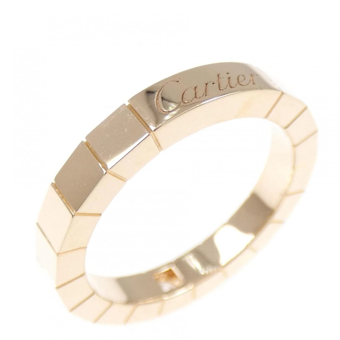 CARTIER LANIER DIAMOND RING: Cartier Lanier Diamond Ring Brand: CARTIER Type/Style: Cartier Ring Material: 750 Pink Gold, Main Stone Natural Color: PINK GOLD Size: US5 3/4(51) Accessories: None Accessories Notice: When